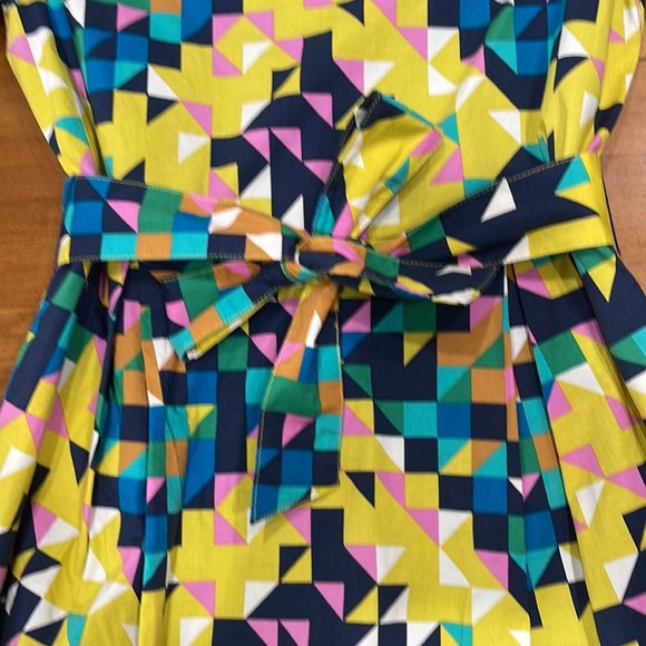 Colorful Geometric Pattern Dress - Picture 4 of 6